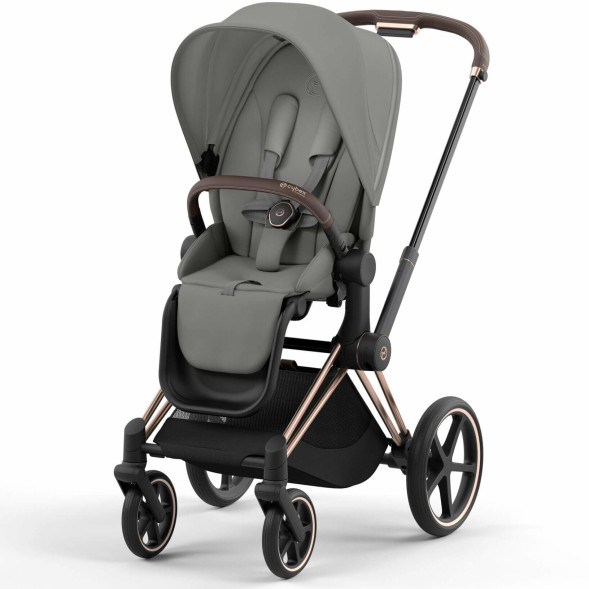  Poussette Priam chassis Rosegold "Mirage Grey" 