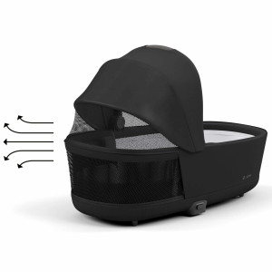Nacelle Luxe Priam "Sepia Black" (2023) Cybex