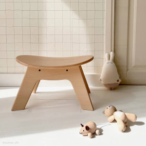 Tabouret enfant en bois Hiro (18 mois et +) Charlie Crane