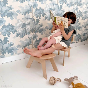 Tabouret enfant en bois Hiro (18 mois et +) Charlie Crane