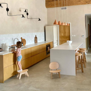 Tabouret enfant en bois Hiro (18 mois et +) Charlie Crane