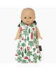 Gordis - Turbulette en coton "Trees & Chaperon" pour poupée Gordis
