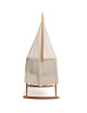 Voile Ciel de Lit en gaze de coton bio "White Veil" pour berceau KUMI et lit KIMI