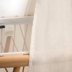 Voile pour berceau Kumi en gaze de coton bio "Veil"  Charlie Crane