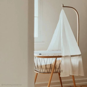 Voile pour berceau Kumi en gaze de coton bio "Veil"  Charlie Crane
