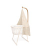 Voile Ciel de Lit en gaze de coton bio "Pia" pour berceau KUMI et lit KIMI