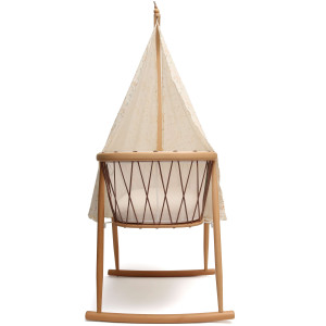 Voile pour berceau Kumi en gaze de coton bio "Pia"