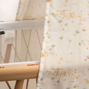 Voile pour berceau Kumi en gaze de coton bio "Pia"