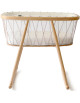 Berceau en bois KUMI "Bois de rose" (Matelas Mousse)
