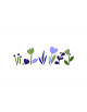 Carte Postale FLEURS "Le Printemps"