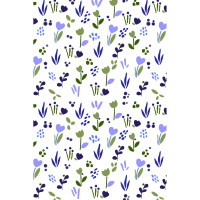 Carte Postale FLEURS "Fleurs de printemps" Mapa-chali