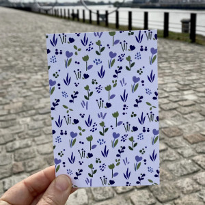 Carte Postale FLEURS "Fleurs de printemps" Mapa-chali