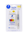 Set de 4 craies Butterstix Aquarelle + Stylo à eau Aqua Brush