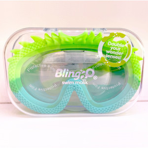 Masque de natation garçon anti-UV "Green Glider" (5-12 ans) Bling2o