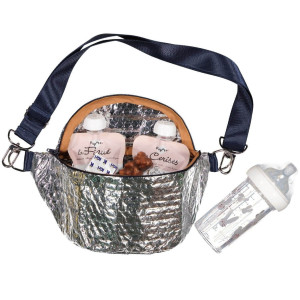 Sac banane à langer Isotherme en jean recyclé "Phil" Mellipou