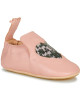 Chaussons bébé en cuir My Blublu "Coeur"