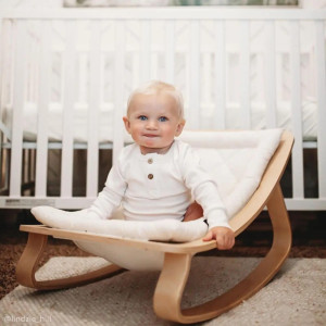 Structure de transat bébé Levo en bois "Hêtre" Charlie Crane