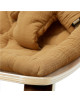Coussin pour transat LEVO en coton bio "Camel"
