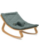 Coussin pour transat LEVO en coton bio "Orage"