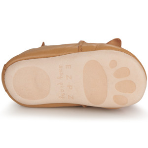 Chaussons bébé naissance en cuir Blumoo "Chien Oxi" Easy Peasy