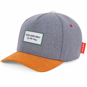 Casquette en feutrine Melton "Grey" (Bébé & Enfant)  Hello Hossy