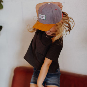Casquette en feutrine Melton "Grey" (Bébé & Enfant)  Hello Hossy