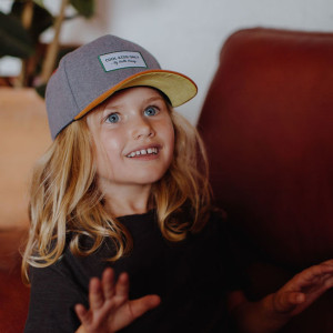 Casquette en feutrine Melton "Grey" (Bébé & Enfant)  Hello Hossy