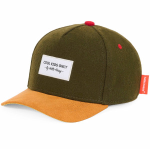 Casquette en feutrine Melton "Kaki" (Bébé & Enfant) Hello Hossy