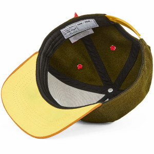 Casquette en feutrine Melton "Kaki" (Bébé & Enfant) Hello Hossy