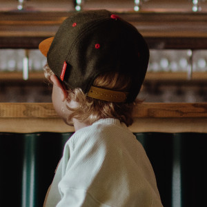 Casquette en feutrine Melton "Kaki" (Bébé & Enfant) Hello Hossy