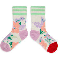 Chaussettes en coton bio "Flowers"
