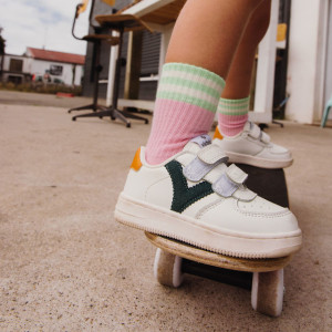 Chaussettes bébé et enfant en coton bio "Mini Lavender" Hello Hossy