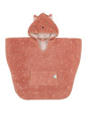 Poncho en coton éponge bio "Mrs Chat" (2-4 ans)