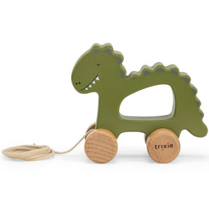 Jouet en bois à tirer "Mr Dino" (1-3 ans) Trixie