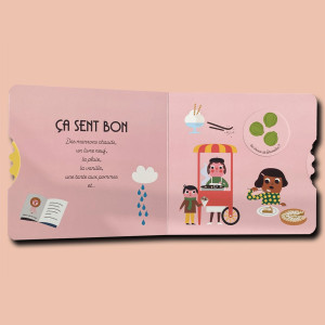 Livre "Ca sent bon ou ça sent mauvais ?" (2 ans et +) d'Ingela P. Arrhenius Marcel & Joachim