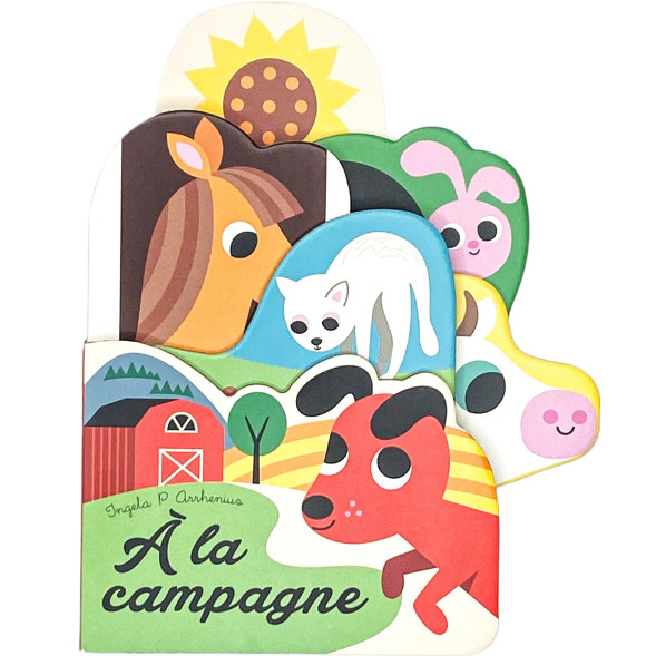 Livre bébé imagier en carton "A la Campagne" (0-3 ans) d'Ingela P. Arrhenius
