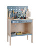Etabli de bricolage en bois "Bleu" (3 ans et +)