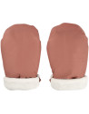 Moufles pour poussette en polaire "Terracotta"