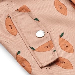 Ensemble Veste + Salopette enfant en PET recyclé Dakota "Papaye Tuscany" Liewood