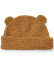 Bonnet bébé polaire en PET recyclé Bibi Ours "Caramel" (12-24 mois)