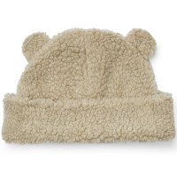 Bonnet bébé polaire en PET recyclé Bibi Ours "Brume" (12-24 mois)
