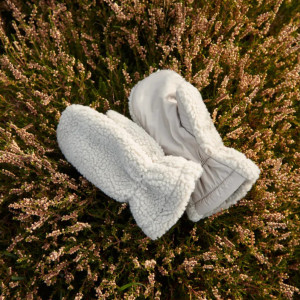 Moufles bébé et enfant polaires en PET recyclé Grethe "Brume" Liewood