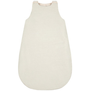 Turbulette hiver en double gaze de coton matelassée "Crème" (12-36 mois) Bebel