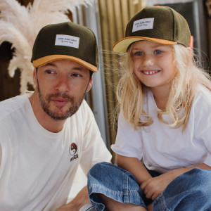 Casquette en feutrine Melton "Kaki" (Bébé & Enfant) Hello Hossy