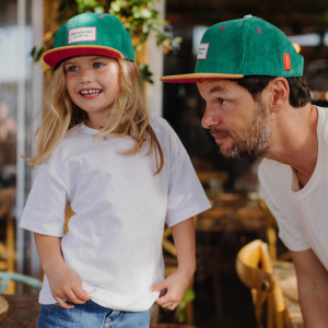 Casquette en velours Sweet "Rainbow" (Papa) Hello Hossy