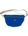 Sac banane à langer en coton Bobbie "Bleu Cobalt" Milinane