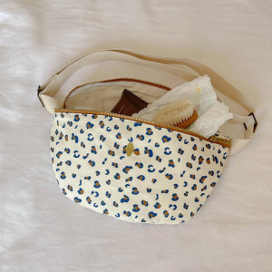 Sac banane à langer en coton Bobbie "Graou" Milinane