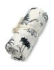 1 maxi-lange en gaze de coton Gaspard "T-Rex" (110x110 cm)