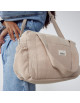 Sac à langer Middle en gaze de coton "Beige"