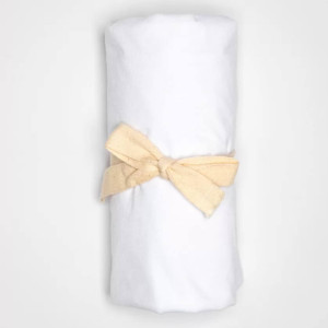 Alèse 160x200 Jersey Tencel imperméable "Blanc" Kadolis